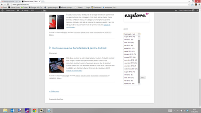 Cate articole scrii pe blog lunar