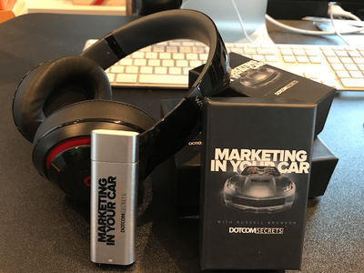 Invata marketing in masina