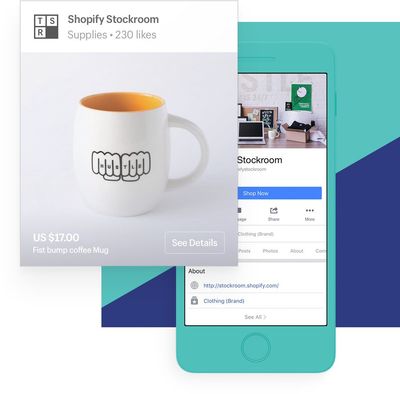 Magazin online pe Facebook