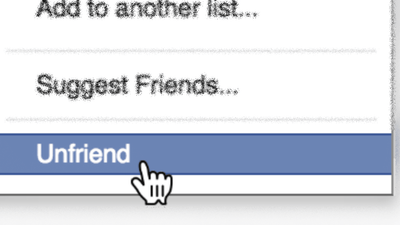 Unfriend