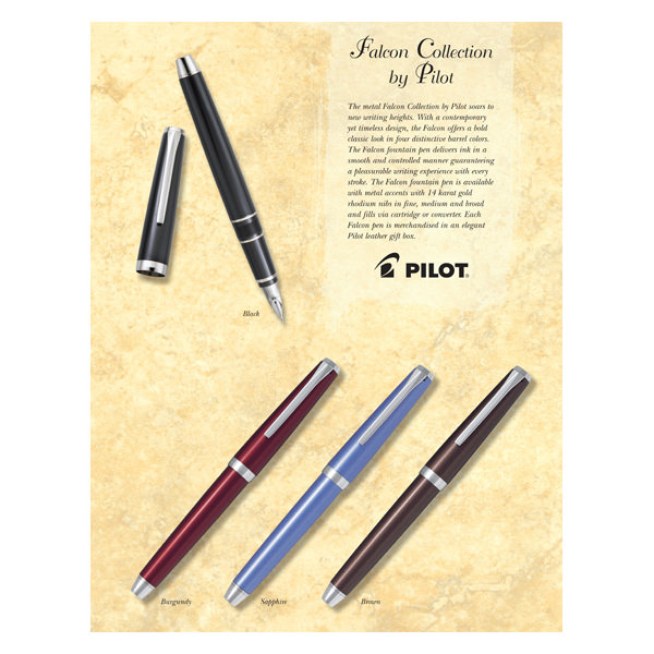 Stilou Pilot Falcon Rodium
