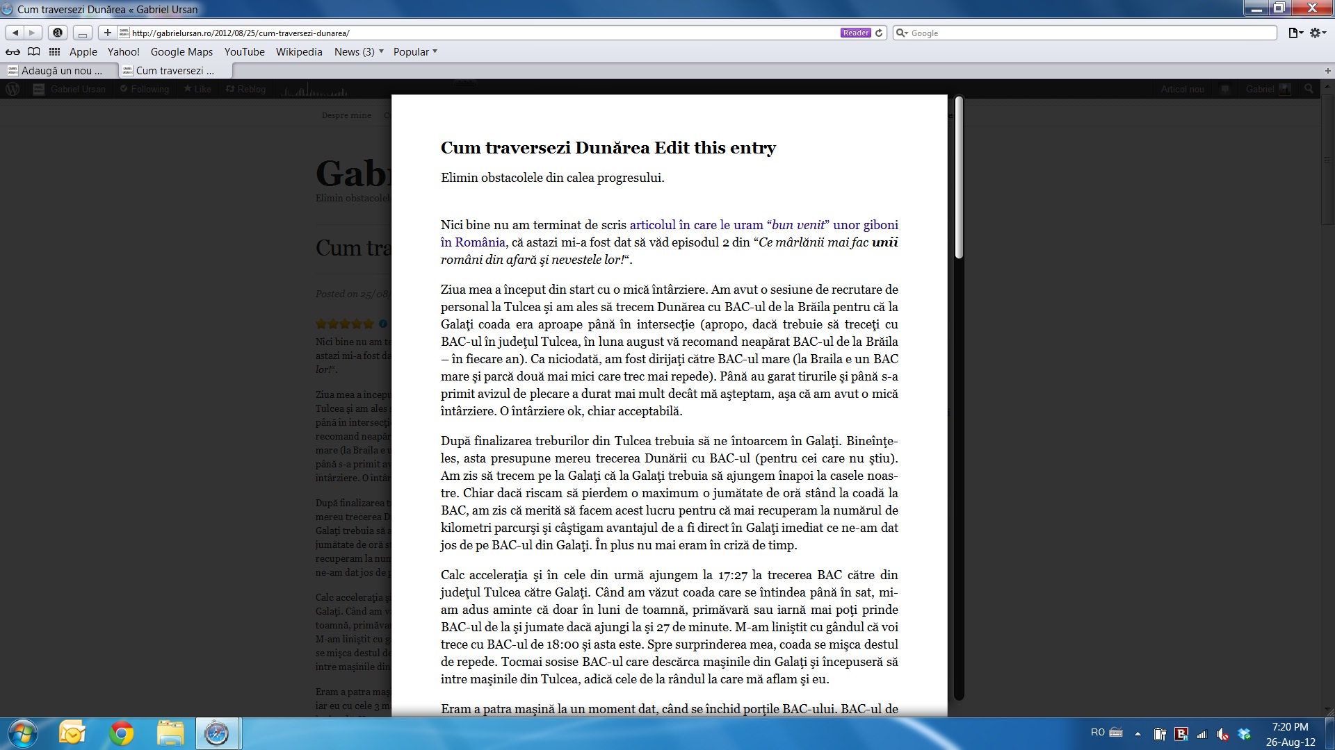 Safari Reader