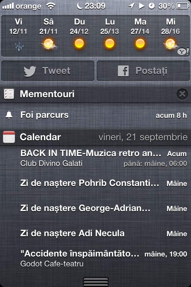Facebook in iOS 6