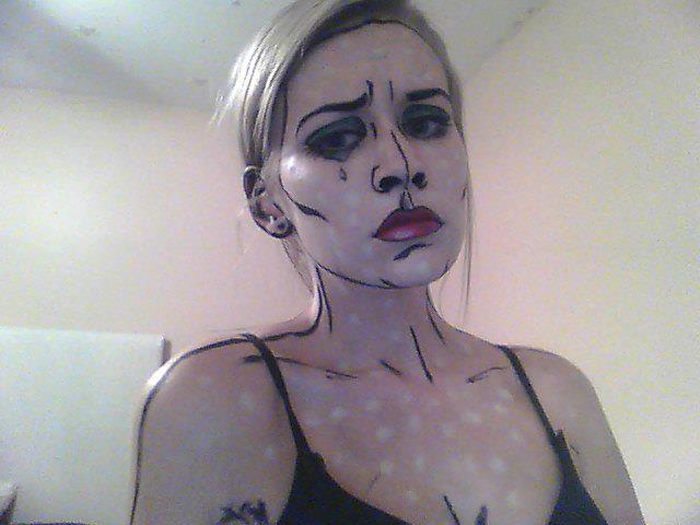 Machiaj interesant de Halloween