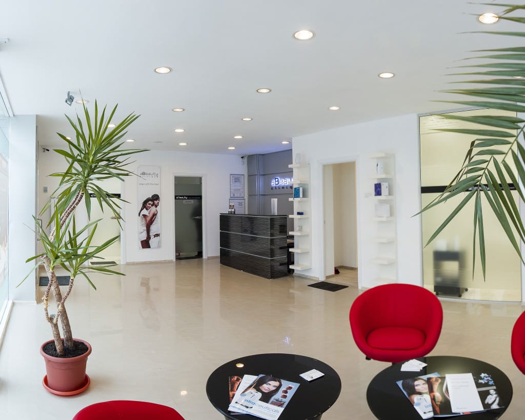 Sala asteptare aBeauty clinique Galati