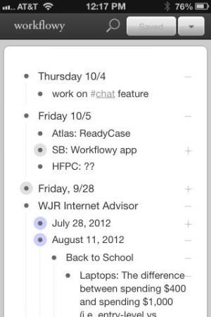 WorkFlowy (iOS)