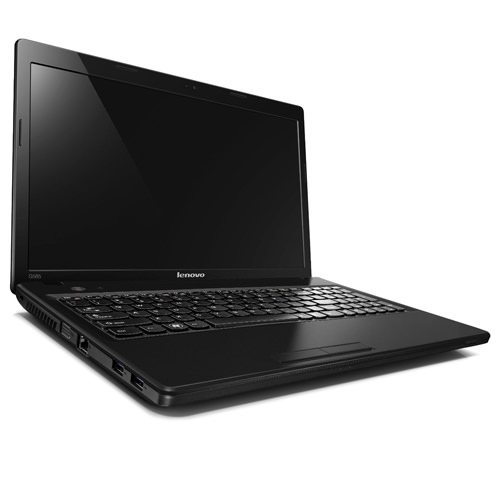 Laptop Lenovo G585 deschis perspectiva