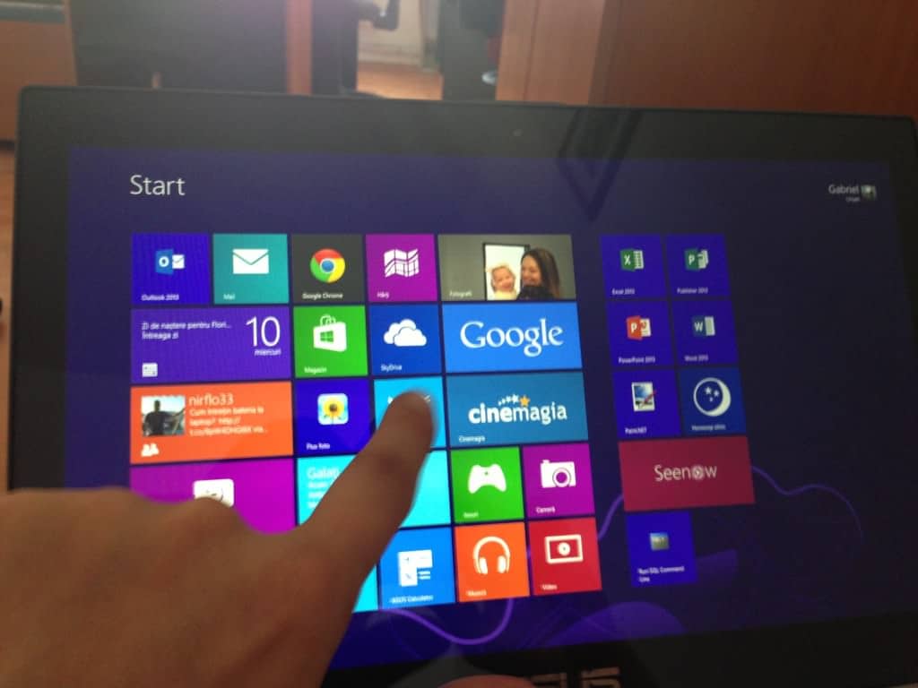 Touchscreen Asus ZenBook 2