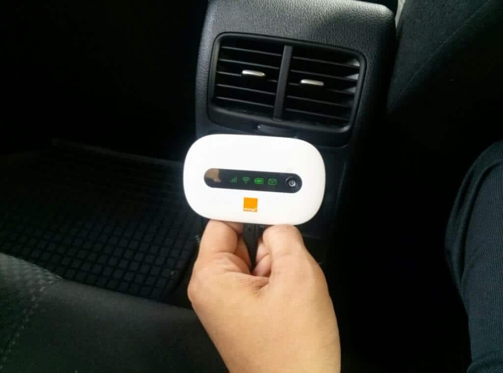 Internet wifi in masina