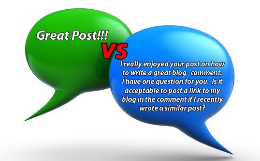 Comentarii pe blog