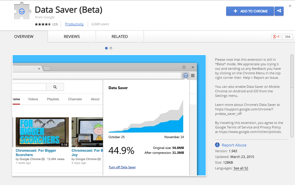 Data Saver