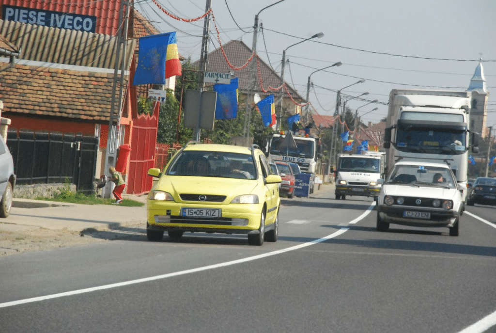 Circulatia pe banda 2