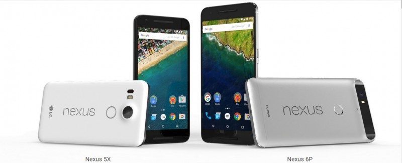 Nexus 5X si Nexus 6P