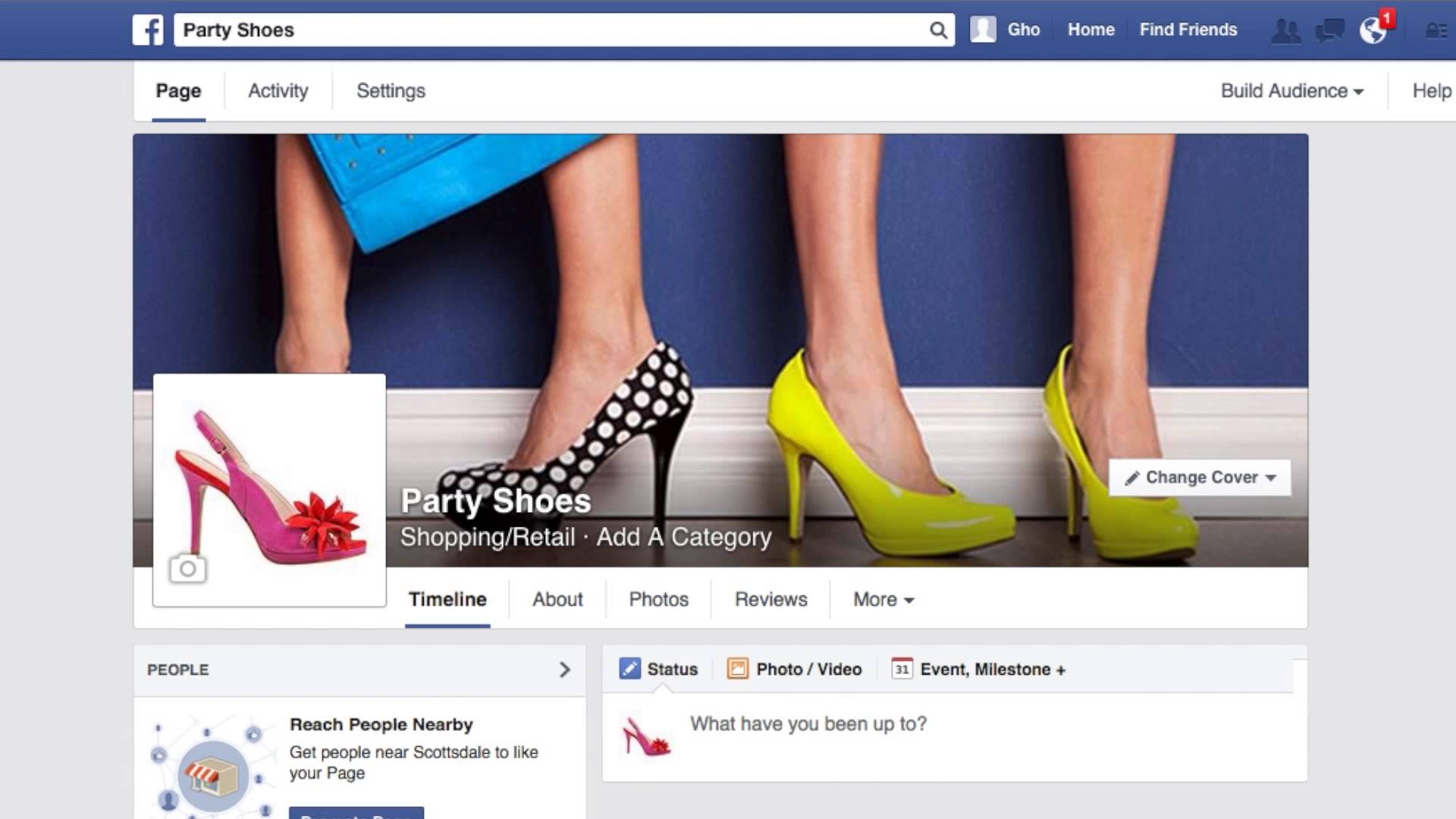 Magazin Online pe Facebook