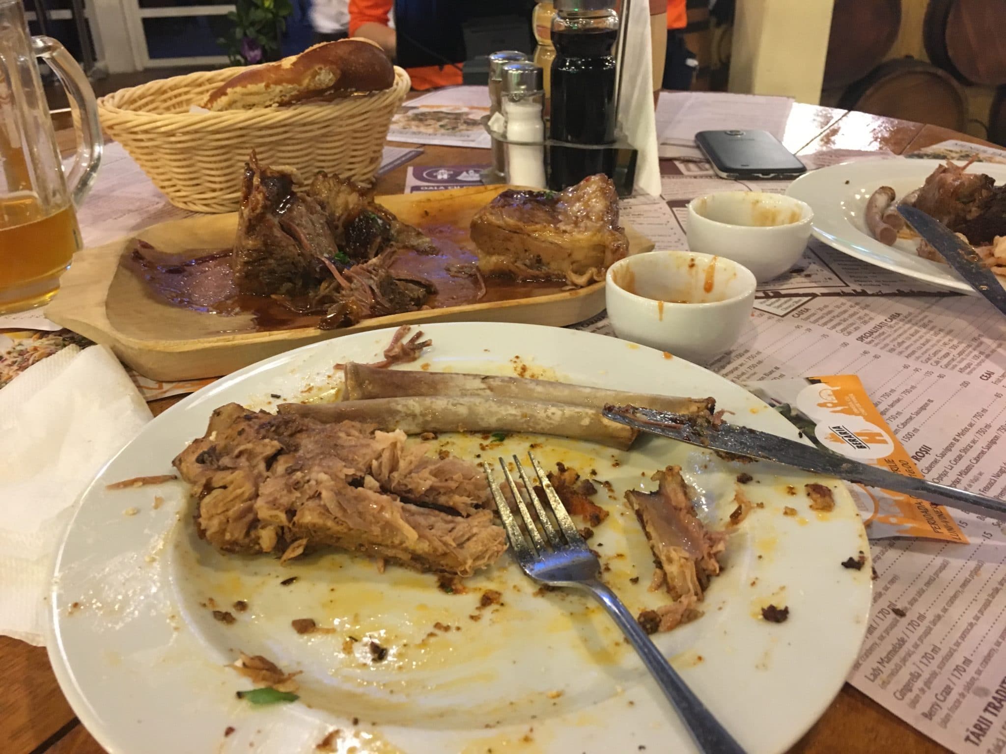 Coaste de porc beraria H