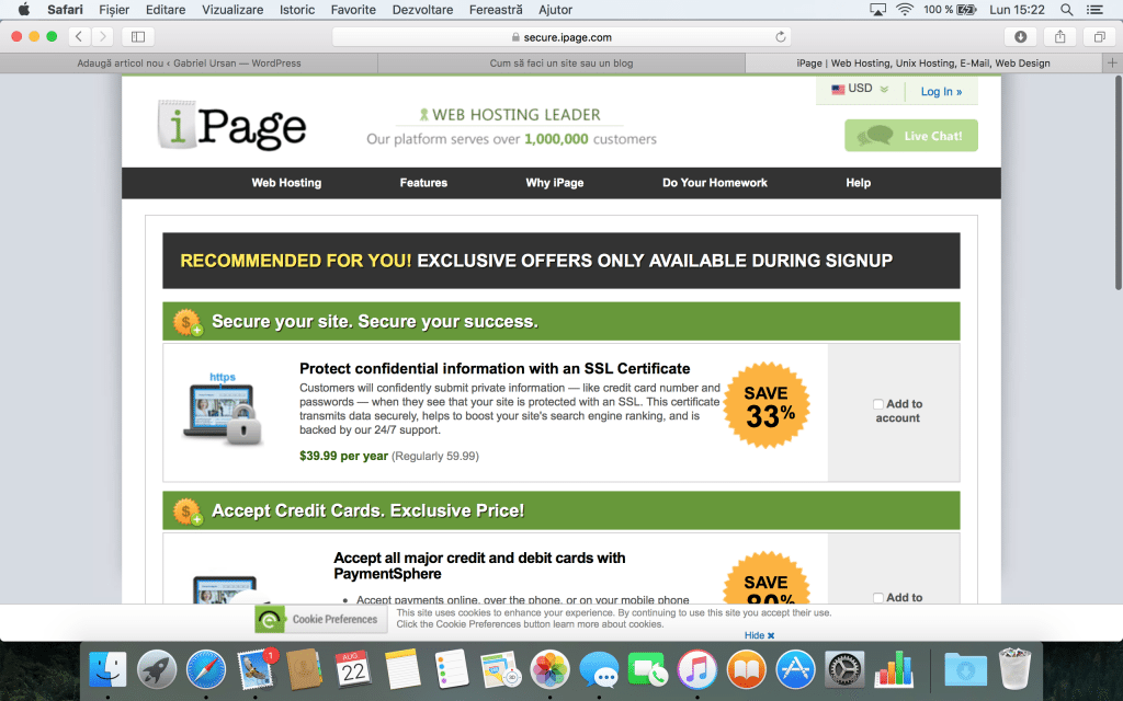 Oferte promotionale iPage