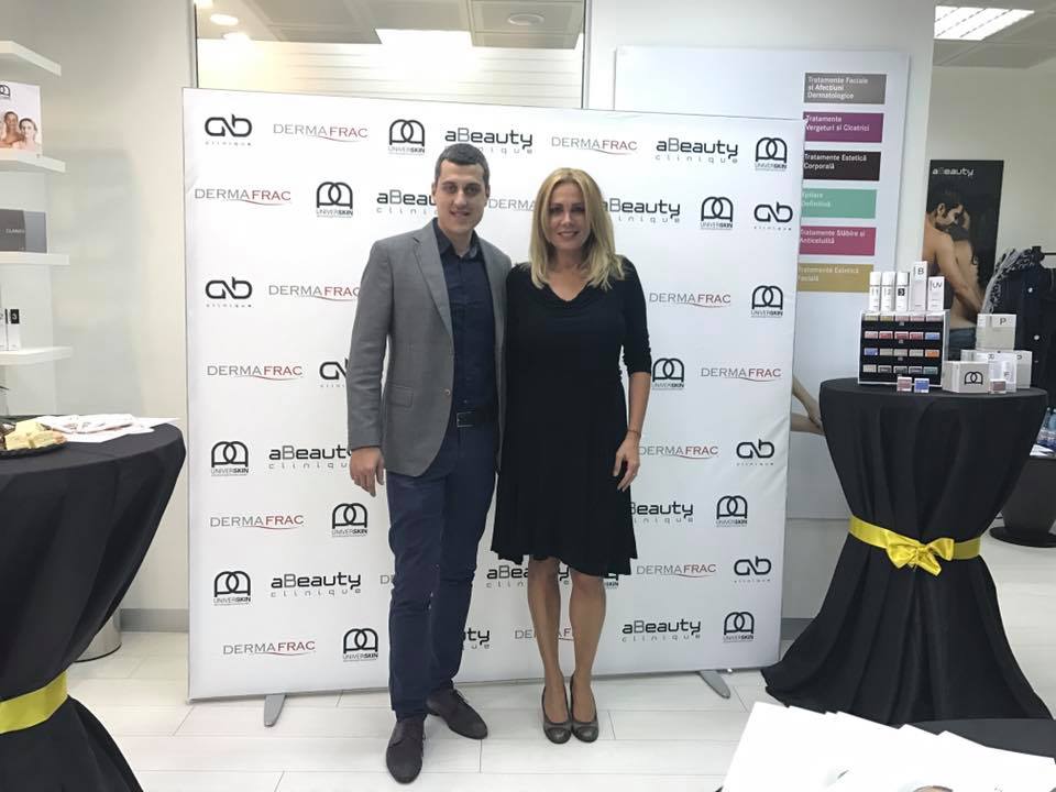 Dana Savuica la aBeauty cu Gabriel Ursan