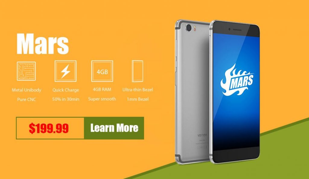 smartphone vernee mars