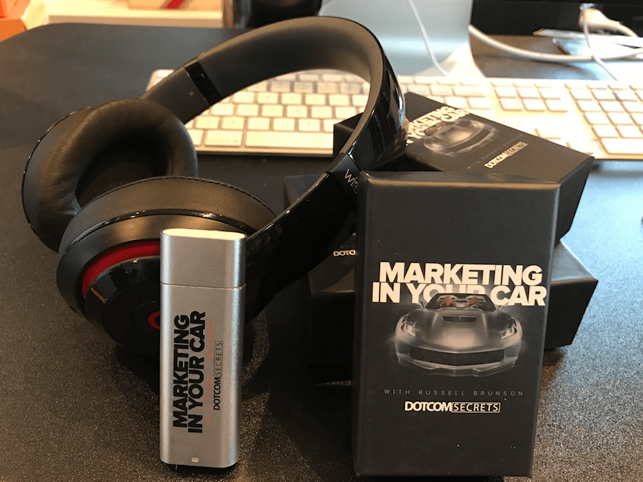 Invata marketing in masina