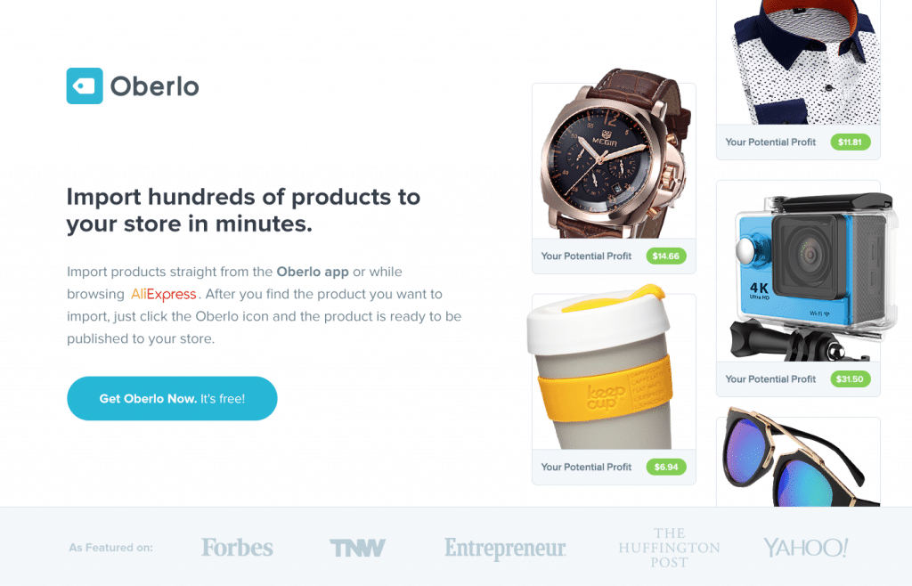 Shopify Magazin Online Oberlo