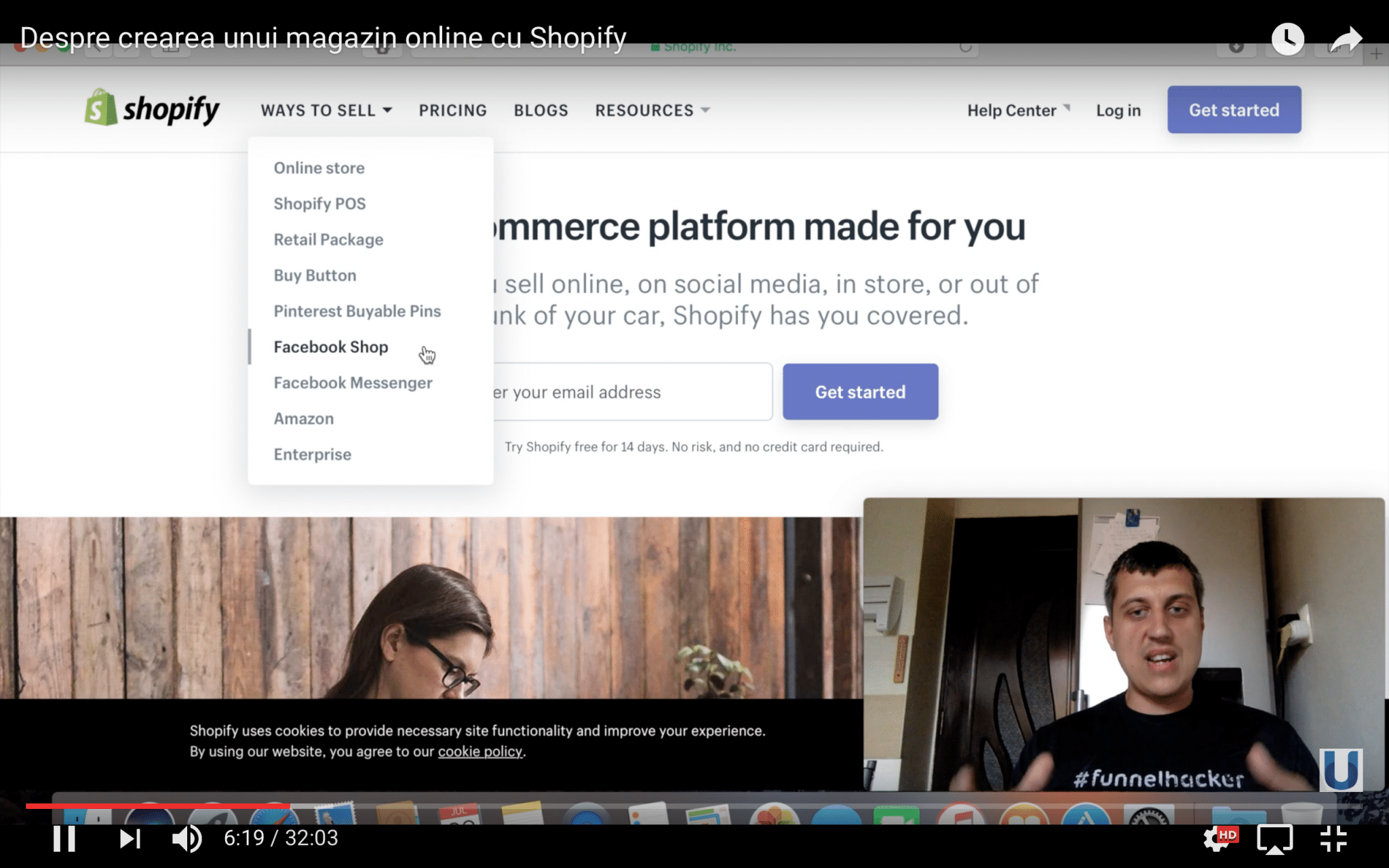 Despre crearea unui magazin online cu Shopify