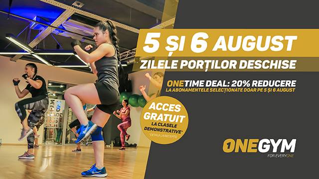 Zilele Portilor Deschise OneGym Galati