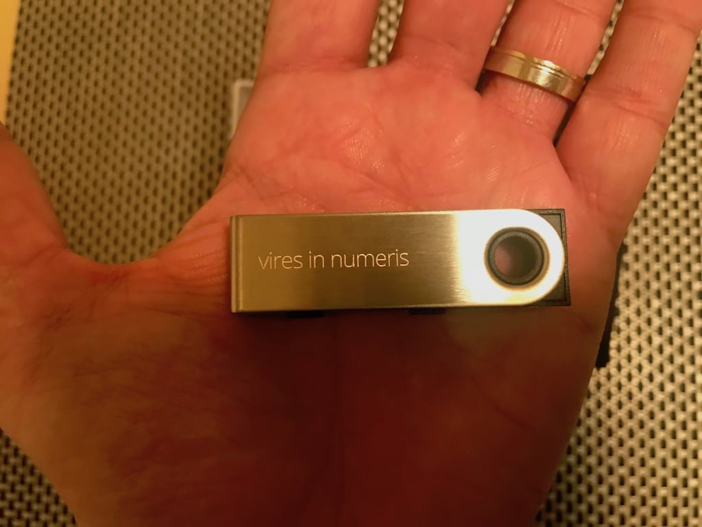 Ledger Nano S vires in numeris
