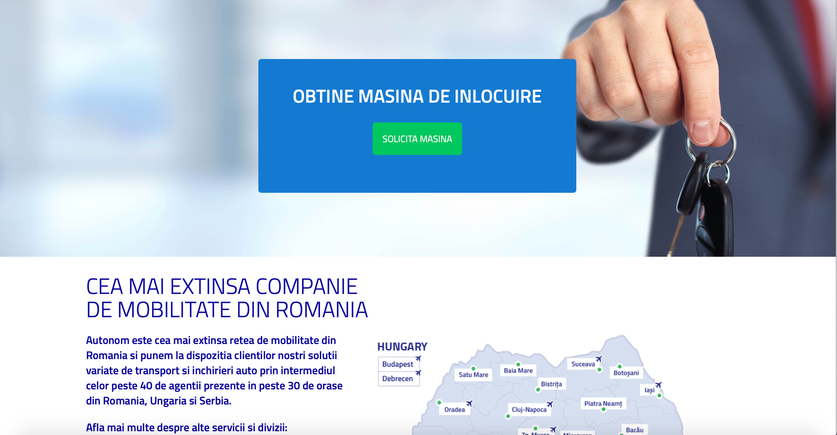 Masina Inlocuire RCA