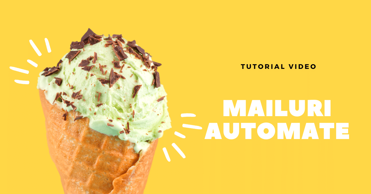 Automatizare mailuri MailChimp