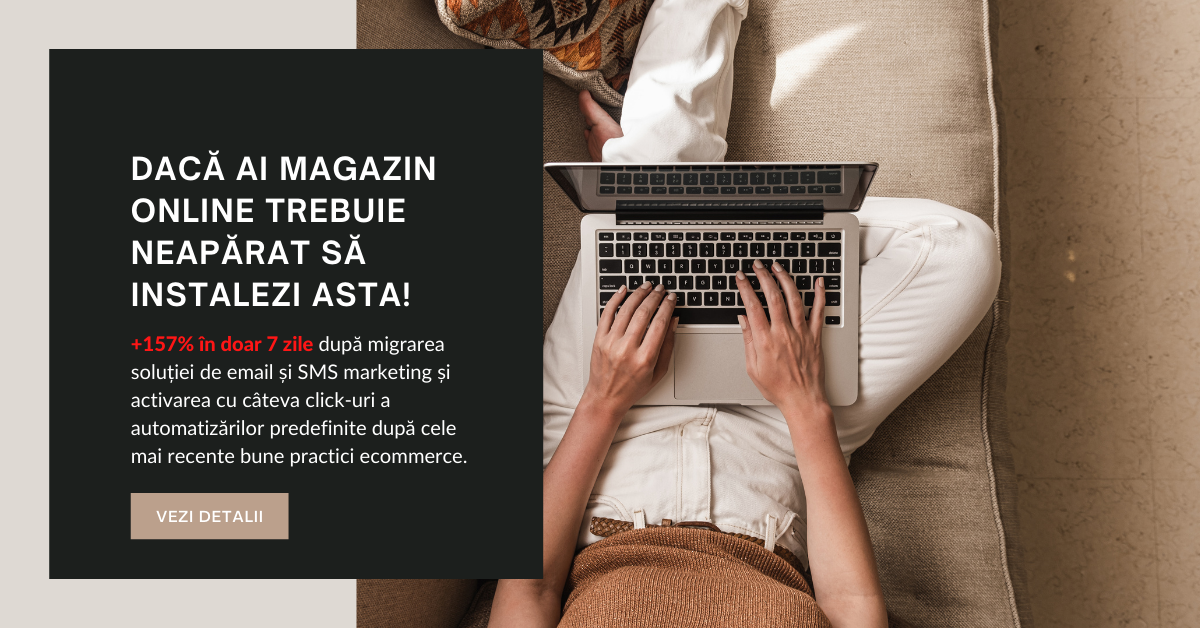 Creștere vânzări magazin online
