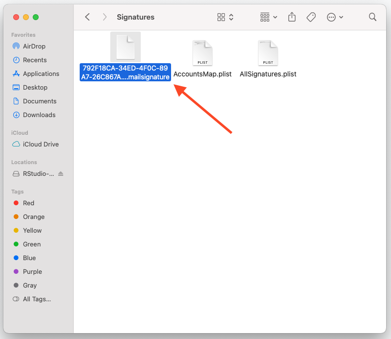 Pasul 11 - Cum adaugi o semnatura HTML in Apple Mail