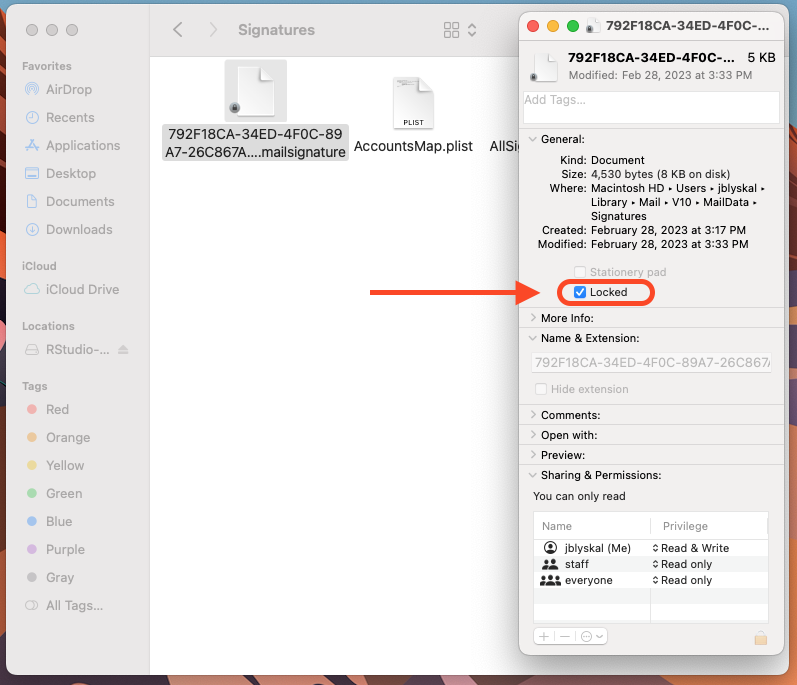 Pasul 18 - Cum adaugi o semnatura HTML in Apple Mail