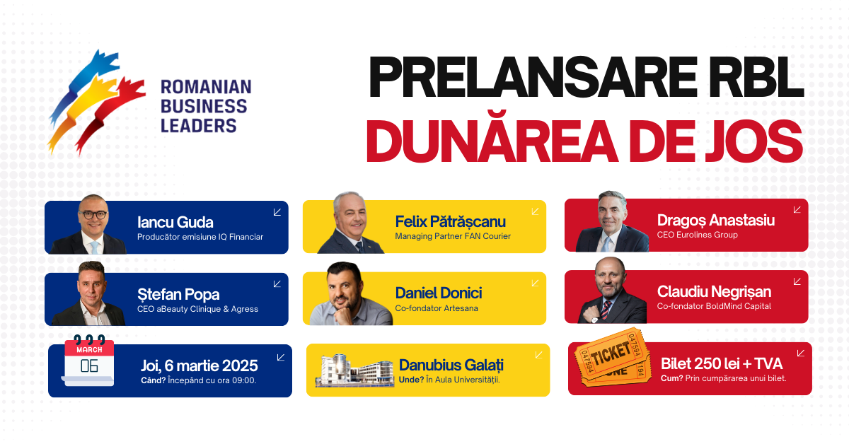 Prelansare rbl dunarea de jos